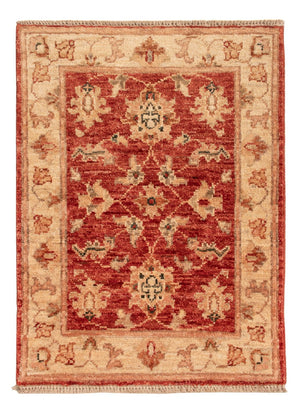 Ziegler Teppich - 70 x 50 cm - rot