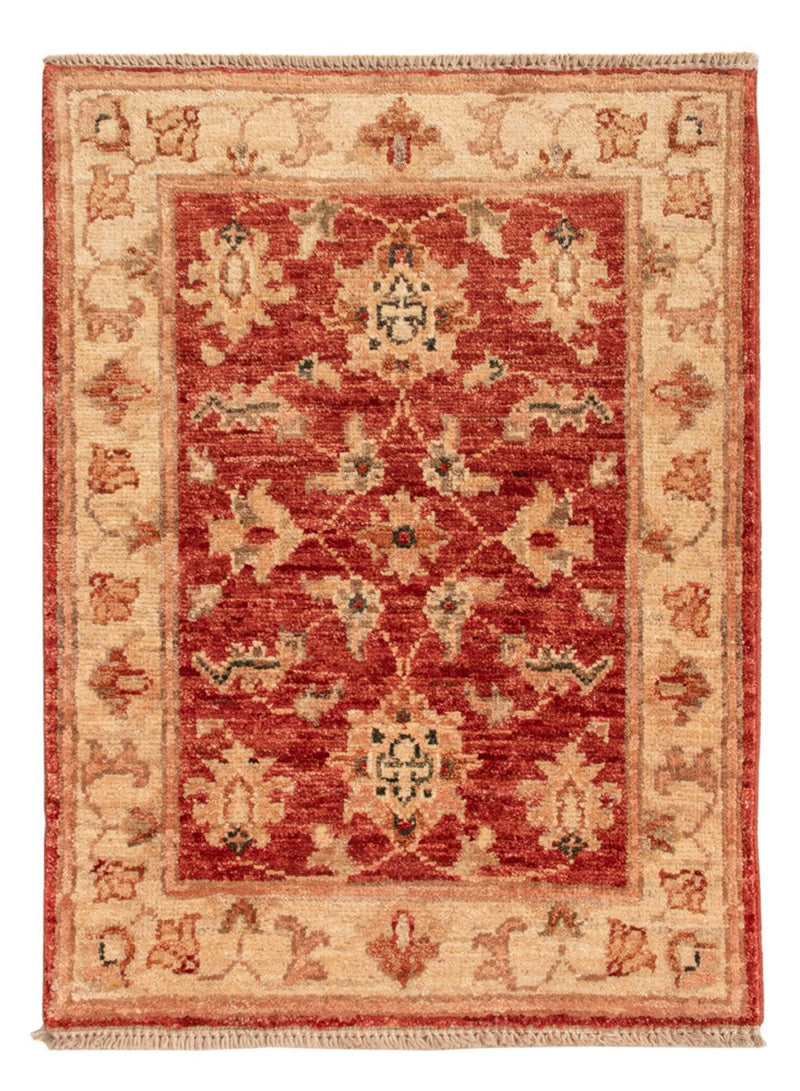 Ziegler Teppich - 70 x 50 cm - rot