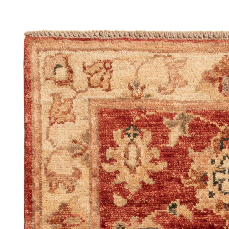 Ziegler Teppich - 70 x 50 cm - rot