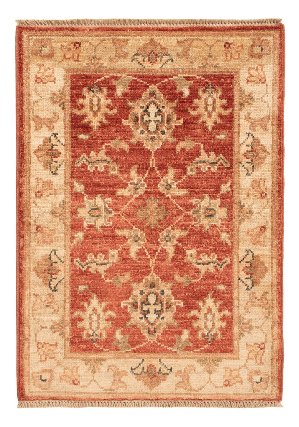 Ziegler Teppich - 72 x 51 cm - rot