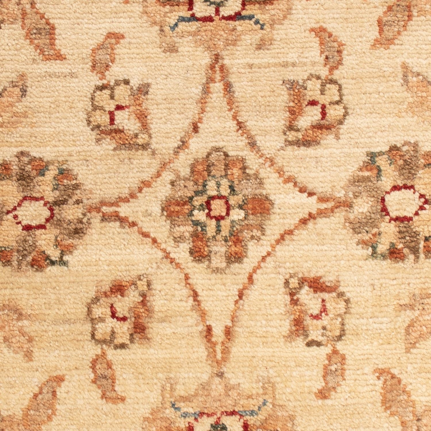 Ziegler Teppich - 70 x 47 cm - beige