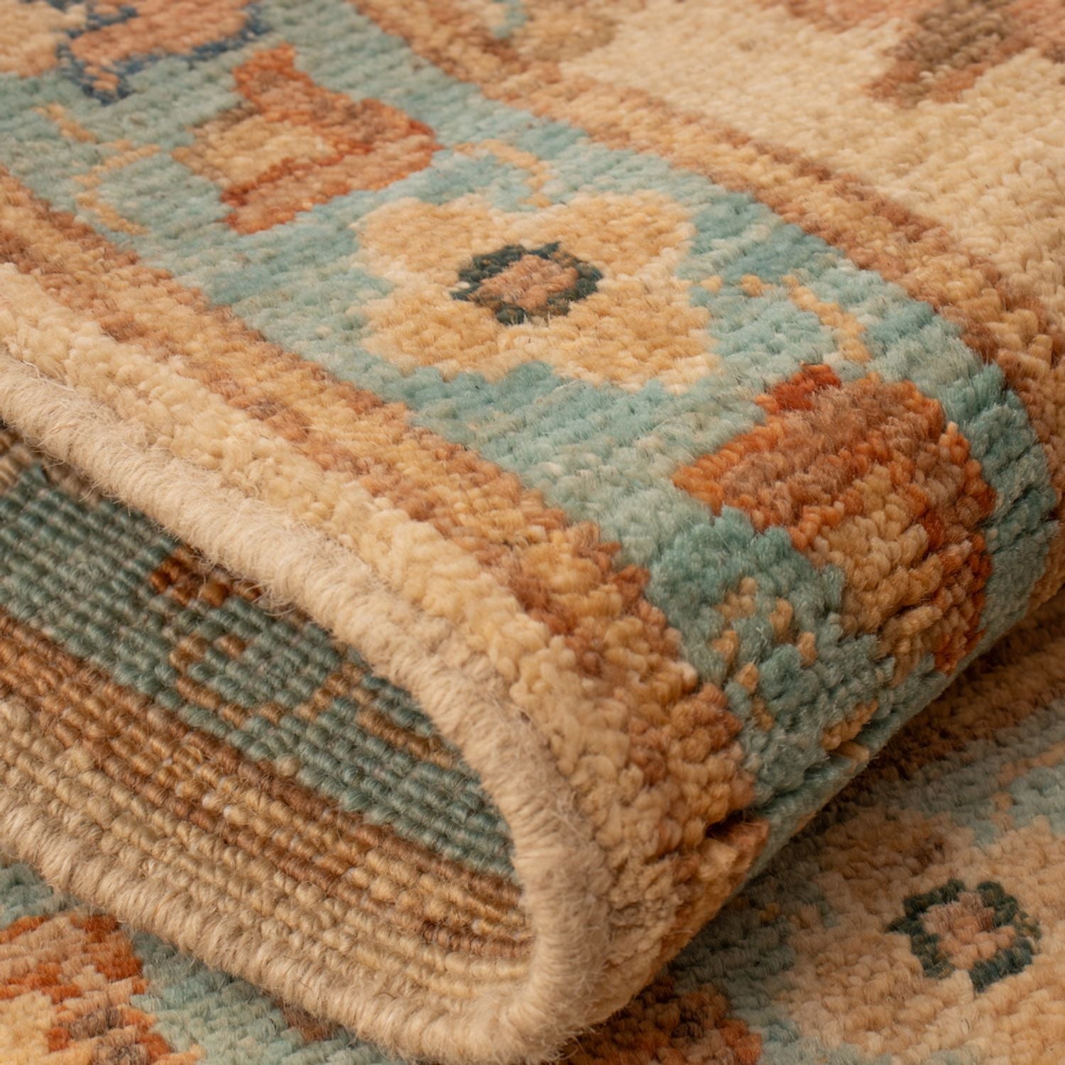 Ziegler Teppich - 70 x 51 cm - beige