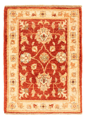 Ziegler Teppich - 68 x 50 cm - rot