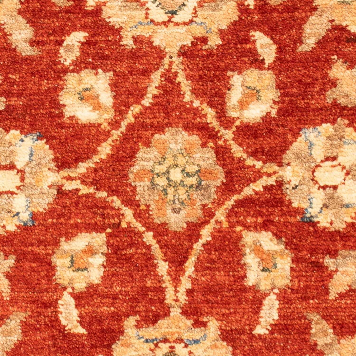 Ziegler Teppich - 68 x 50 cm - rot