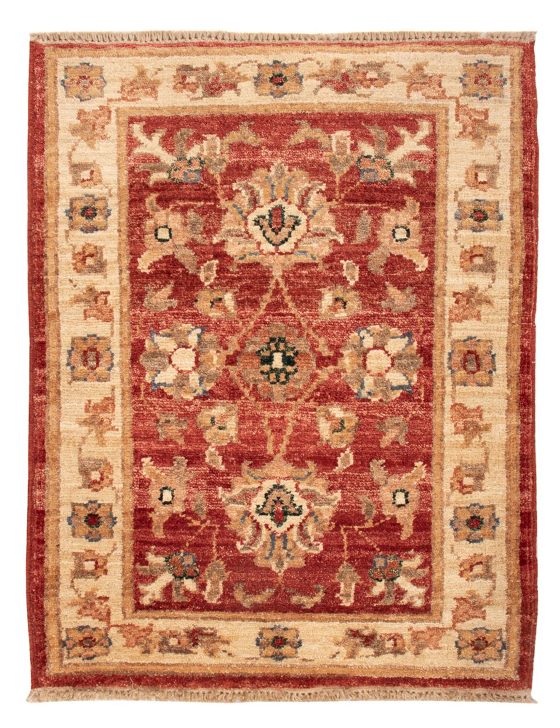 Ziegler Teppich - 67 x 52 cm - rot