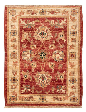 Ziegler Teppich - 67 x 52 cm - rot