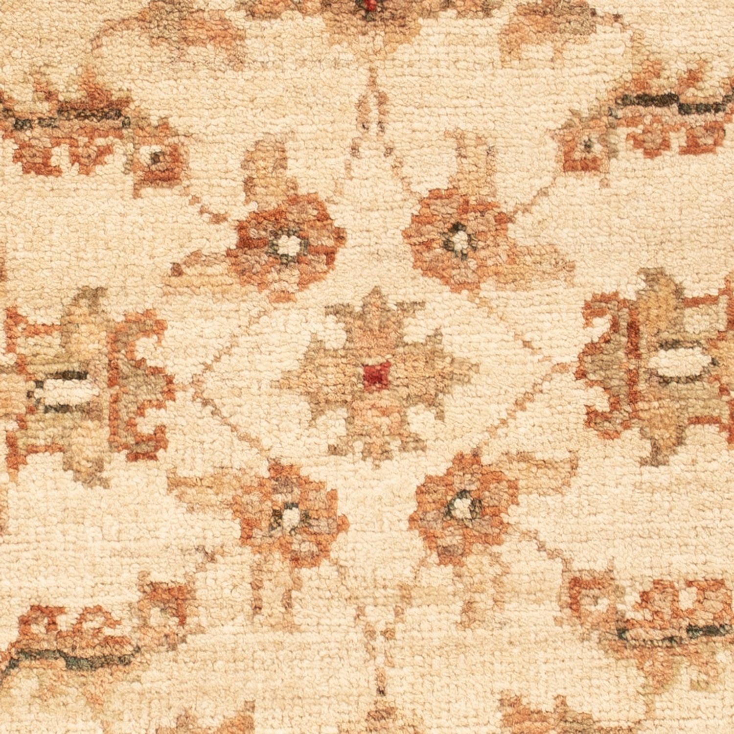 Ziegler Teppich - 70 x 51 cm - beige