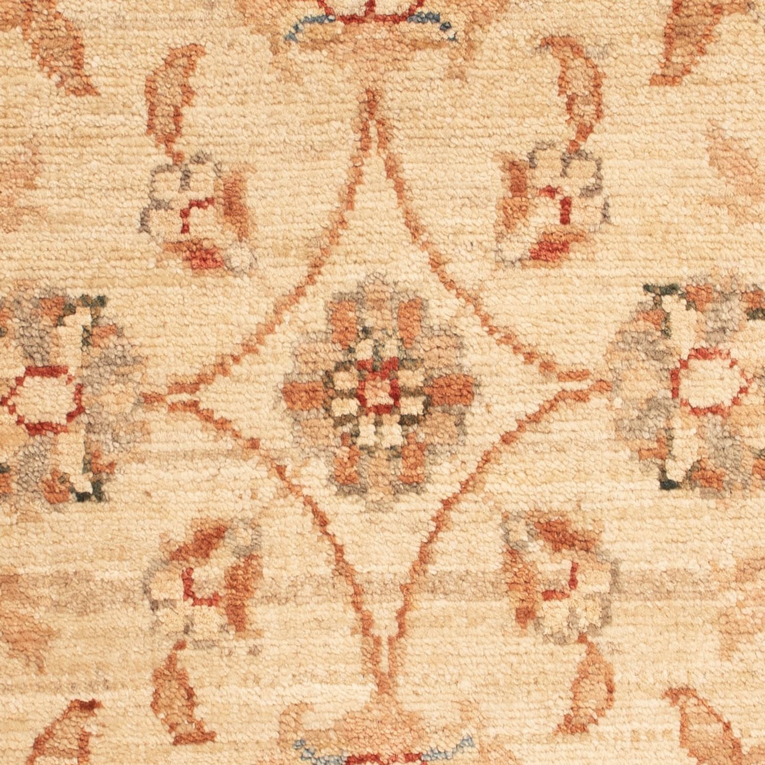Ziegler Teppich - 71 x 48 cm - beige