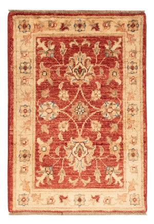 Ziegler Teppich - 74 x 50 cm - rot