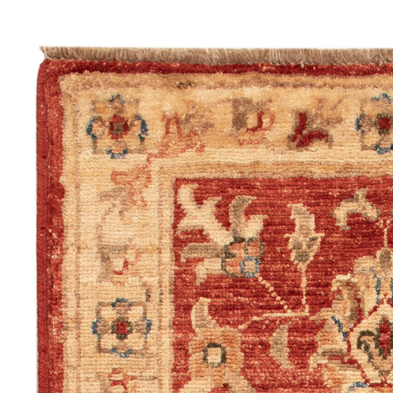 Ziegler Teppich - 74 x 50 cm - rot