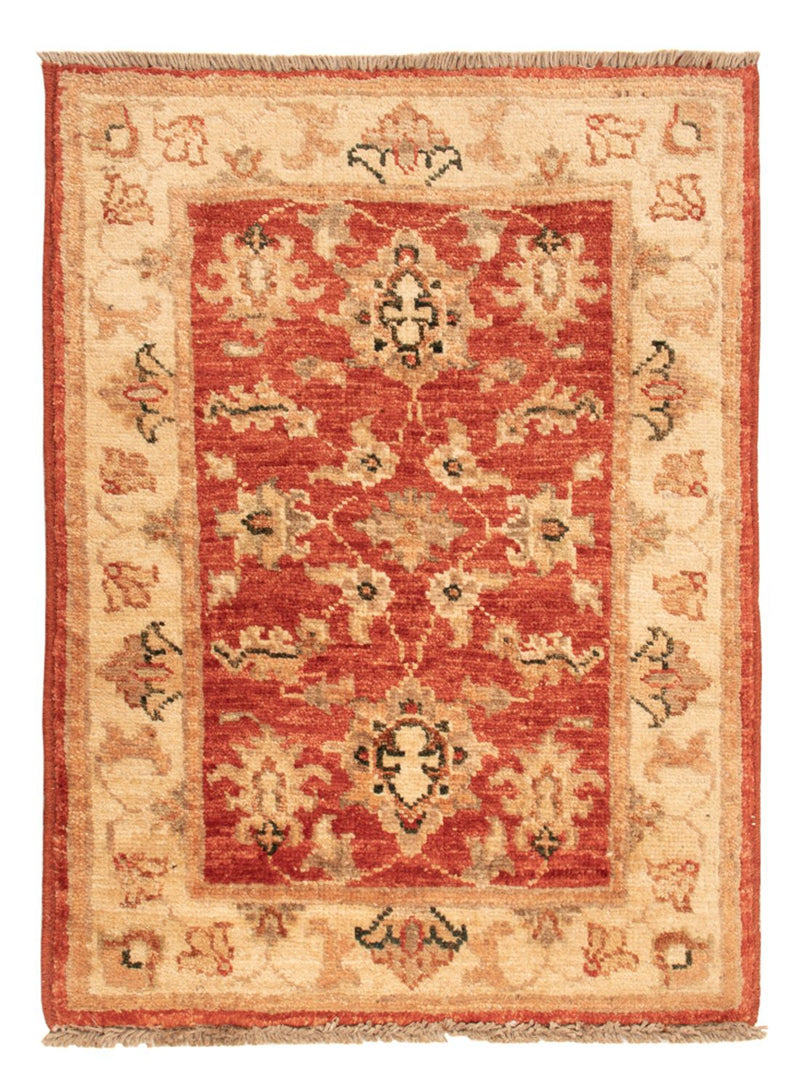 Ziegler Teppich - 66 x 47 cm - rot