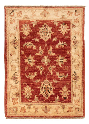 Ziegler Teppich - 74 x 54 cm - rot