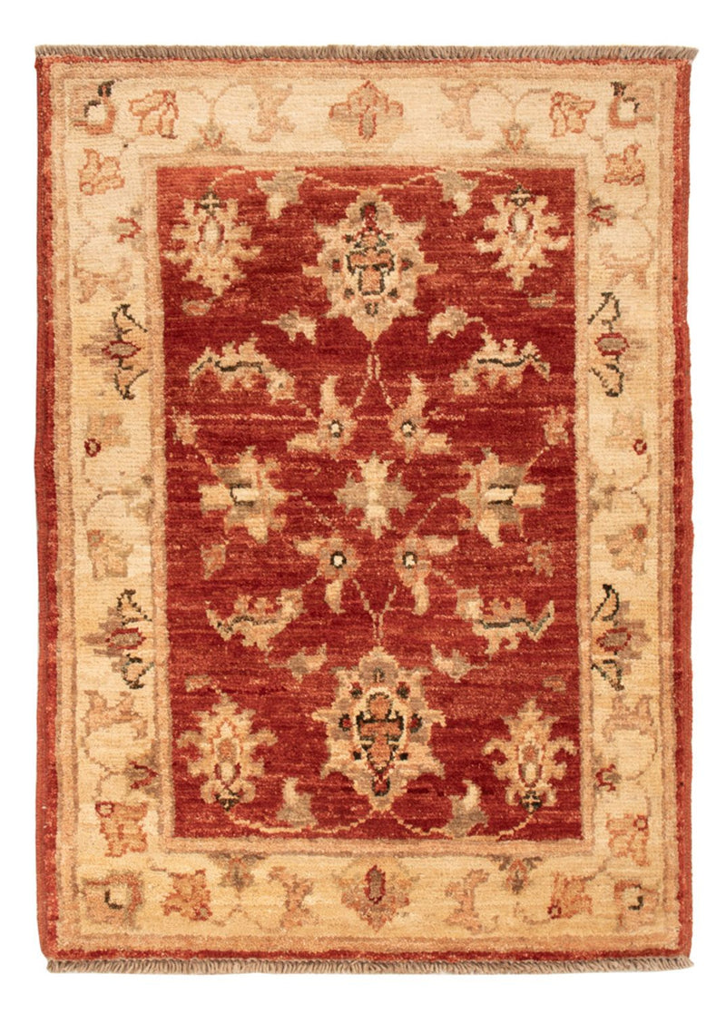 Ziegler Teppich - 74 x 54 cm - rot