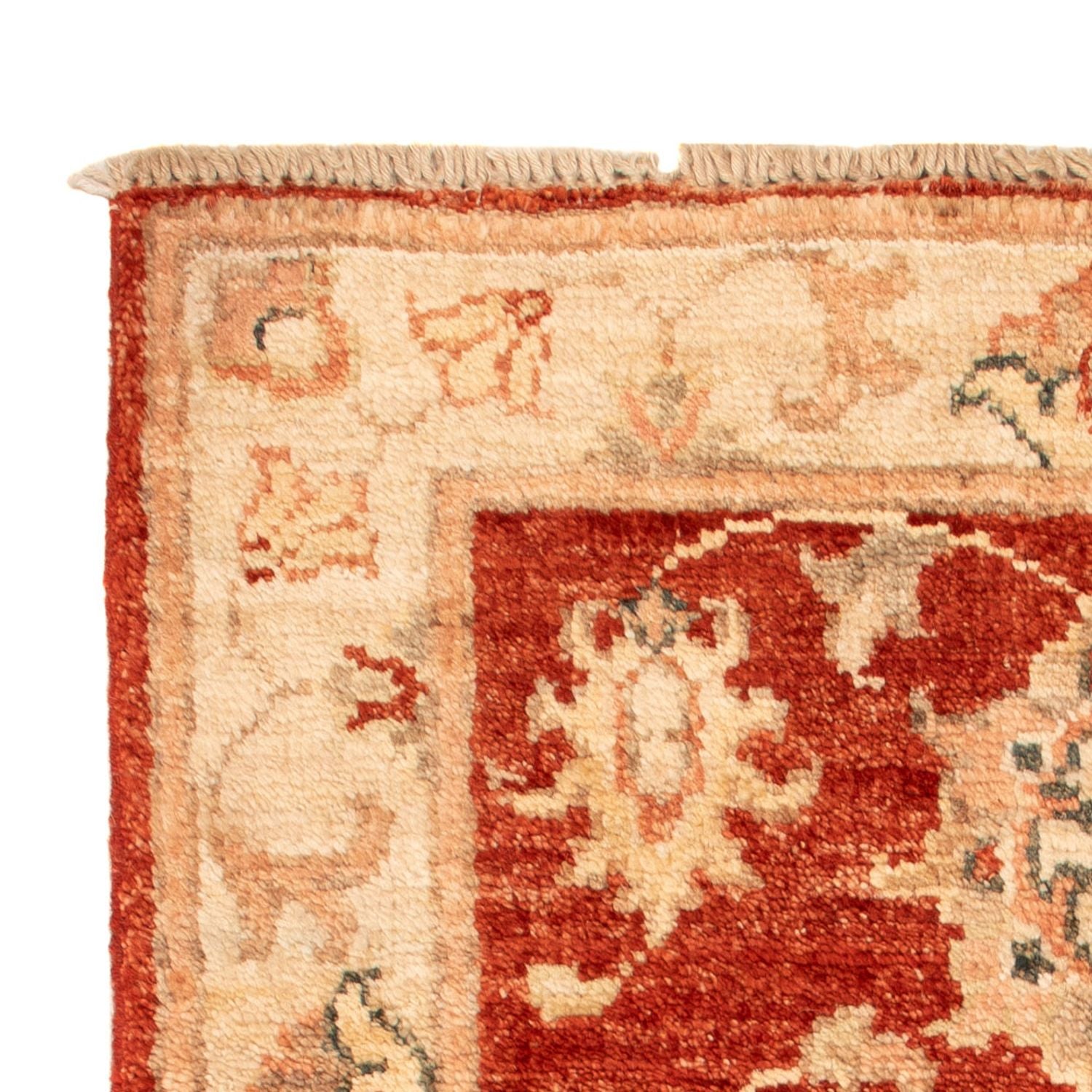 Ziegler Teppich - 73 x 50 cm - rot