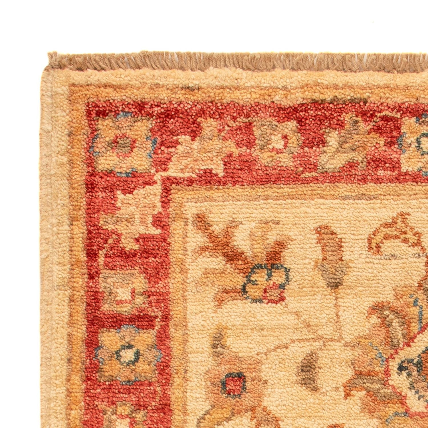 Ziegler Teppich - 70 x 51 cm - beige
