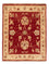 Ziegler Teppich - 70 x 54 cm - bordeauxrot