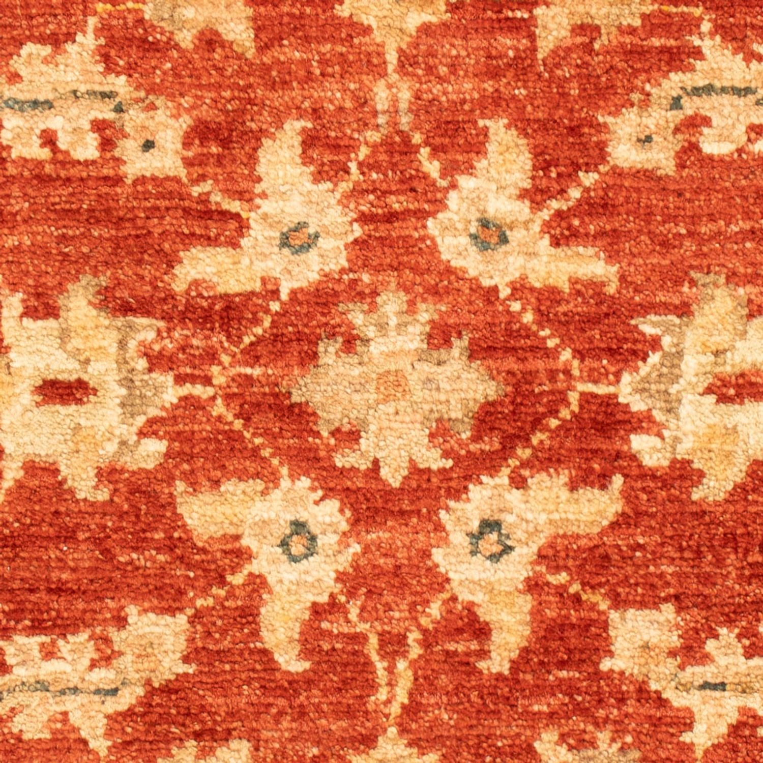 Ziegler Teppich - 70 x 53 cm - rot