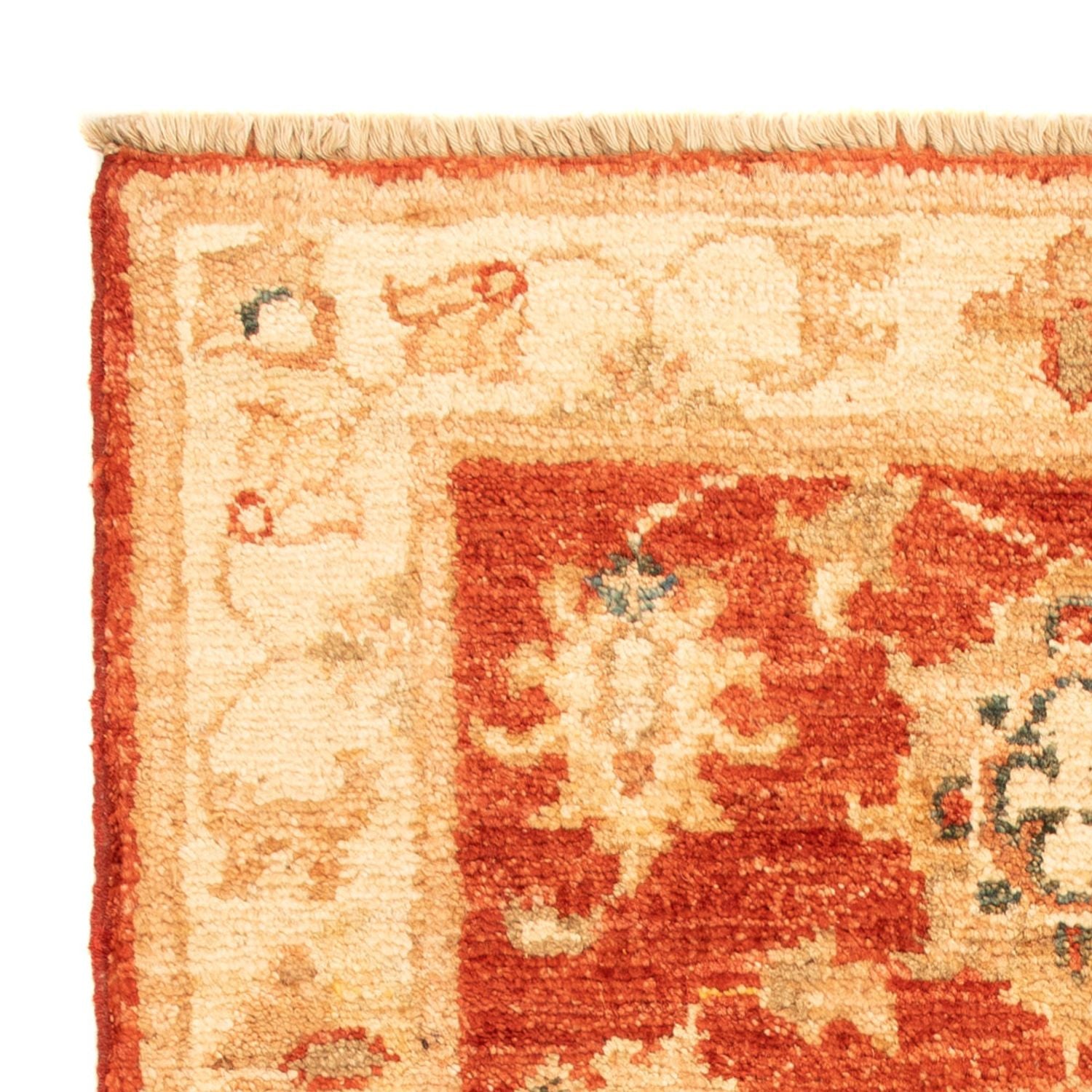 Ziegler Teppich - 70 x 53 cm - rot