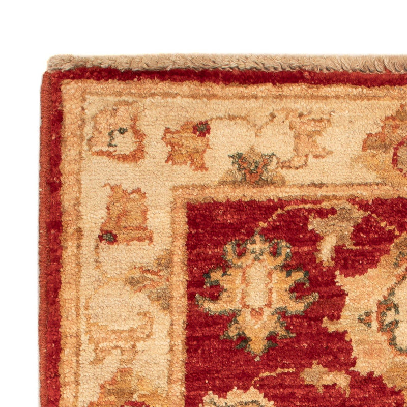 Ziegler Teppich - 69 x 50 cm - bordeauxrot