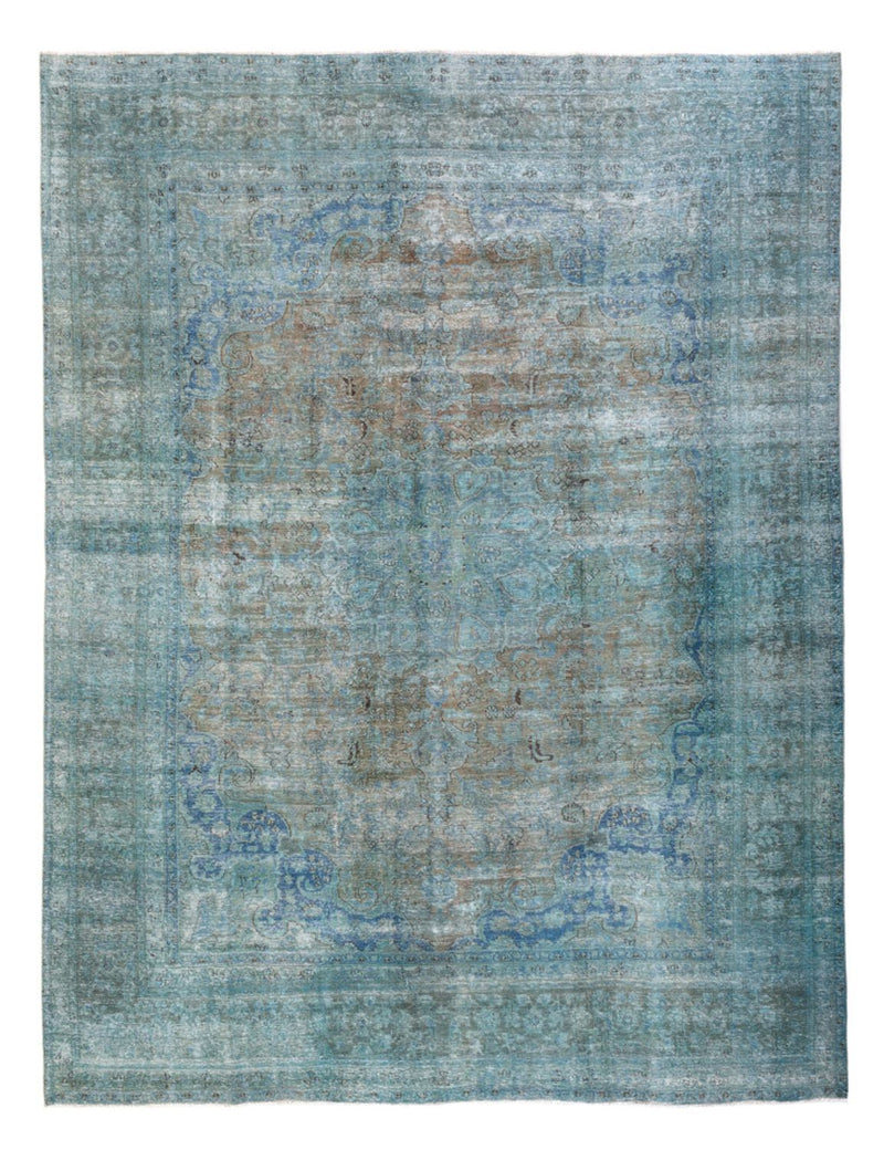 Vintage Teppich - 375 x 285 cm - dunkelblau