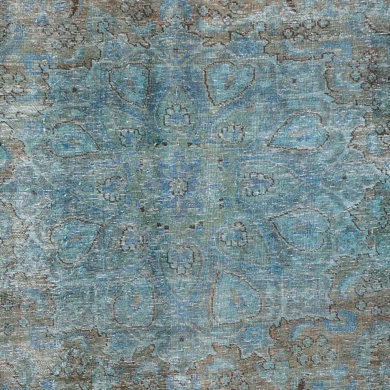 Vintage Teppich - 375 x 285 cm - dunkelblau