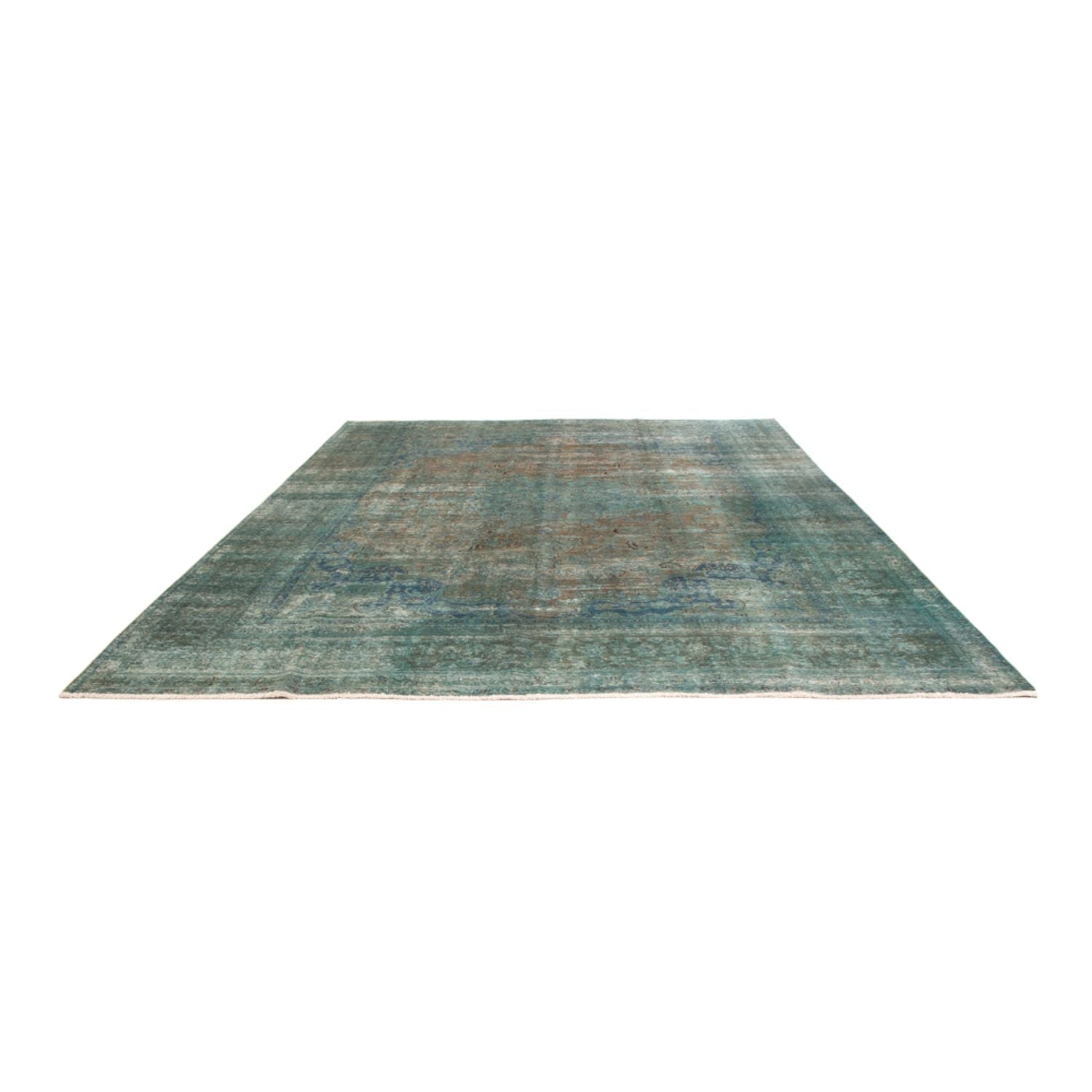 Vintage Teppich - 375 x 285 cm - dunkelblau