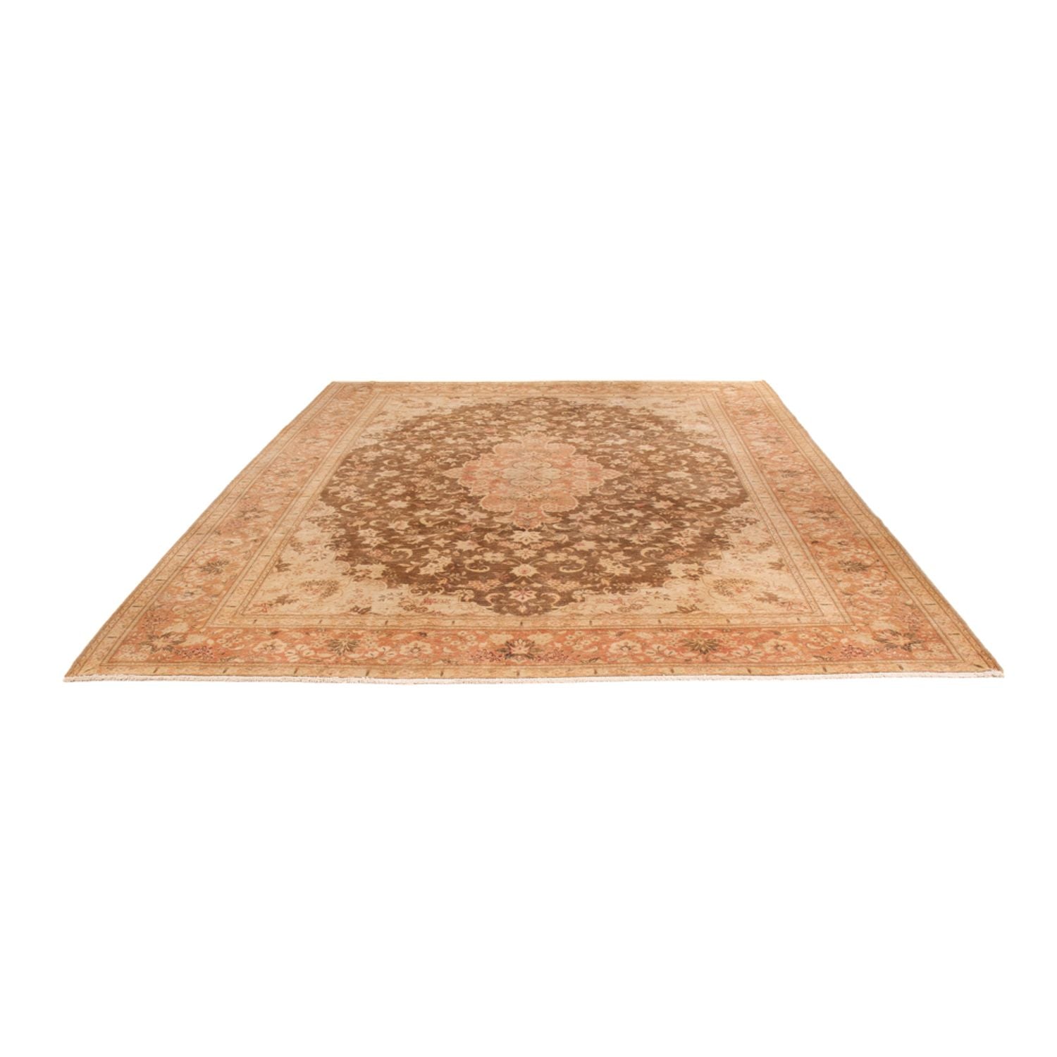 Vintage Teppich - 335 x 235 cm - dunkelbeige