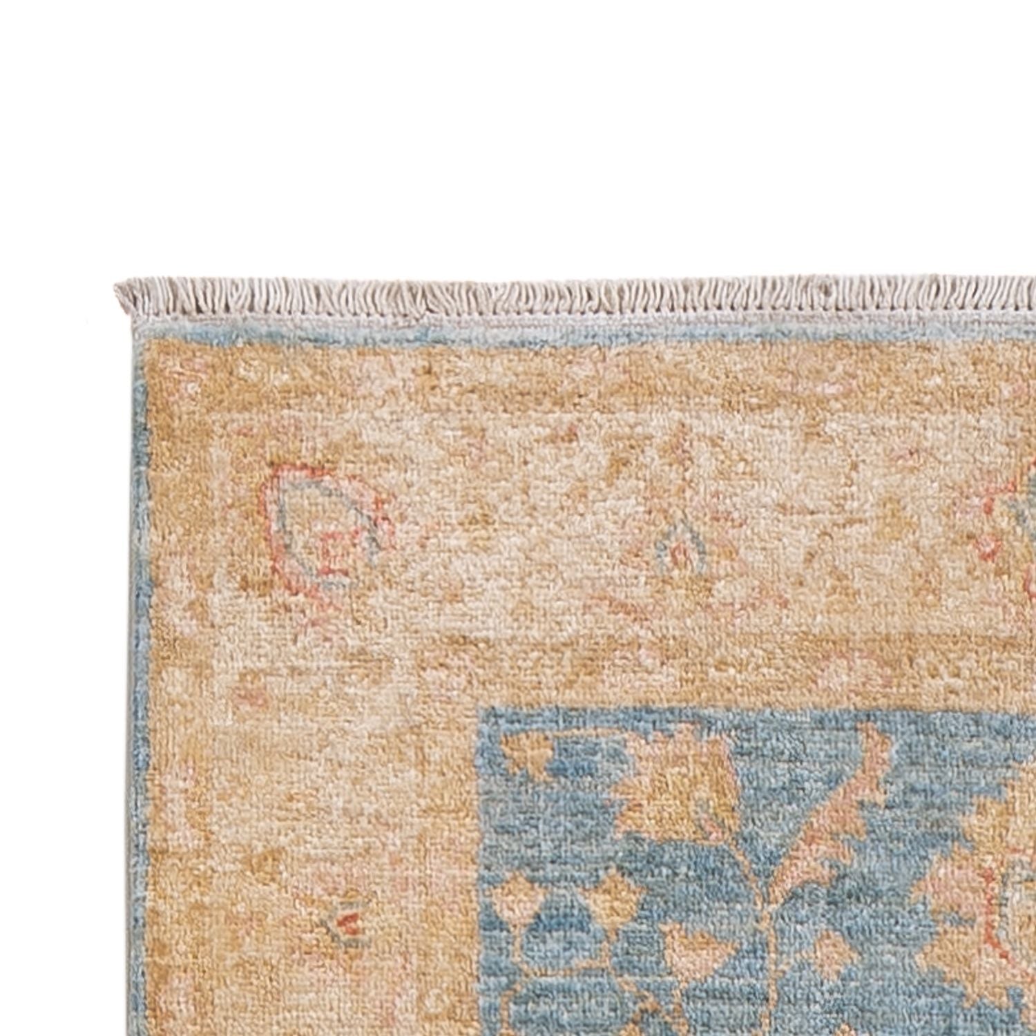 Läufer Ziegler - 250 x 80 cm - blau