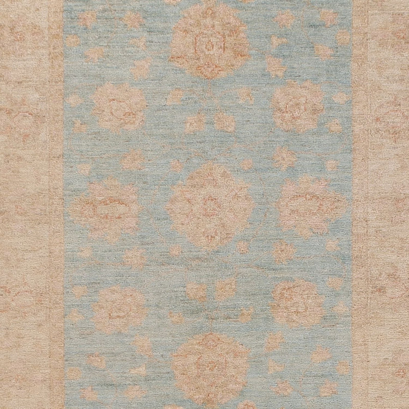 Läufer Ziegler - 390 x 103 cm - hellblau