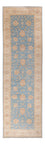 Läufer Ziegler - 396 x 121 cm - hellblau