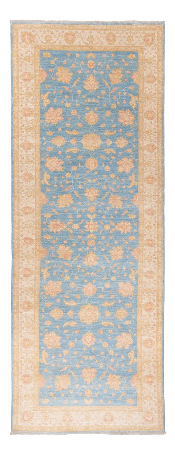 Läufer Ziegler - 332 x 119 cm - hellblau