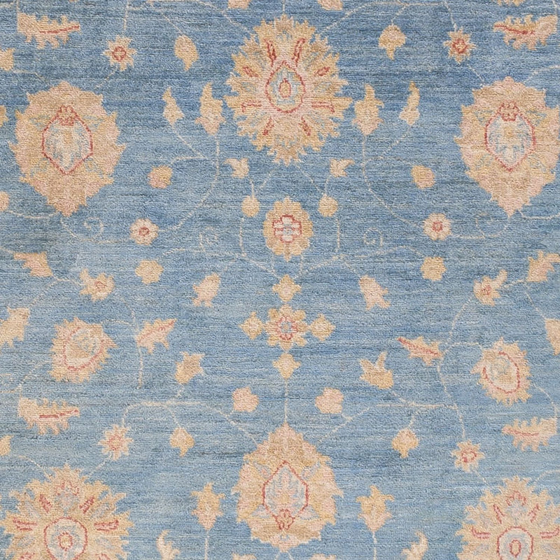 Läufer Ziegler - 485 x 143 cm - hellblau