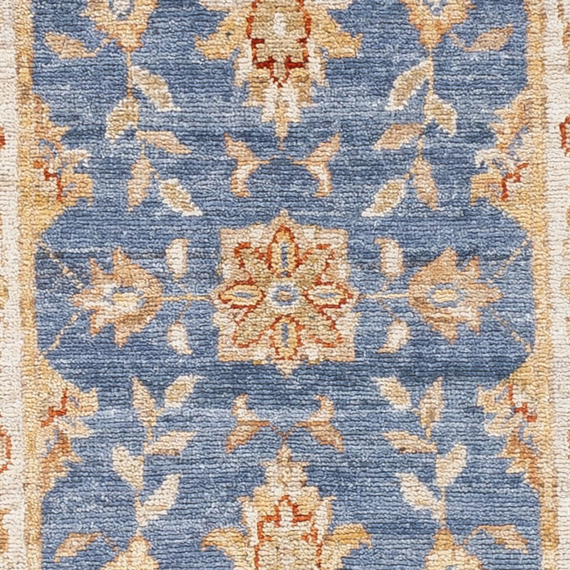 Läufer Ziegler - 153 x 48 cm - hellblau