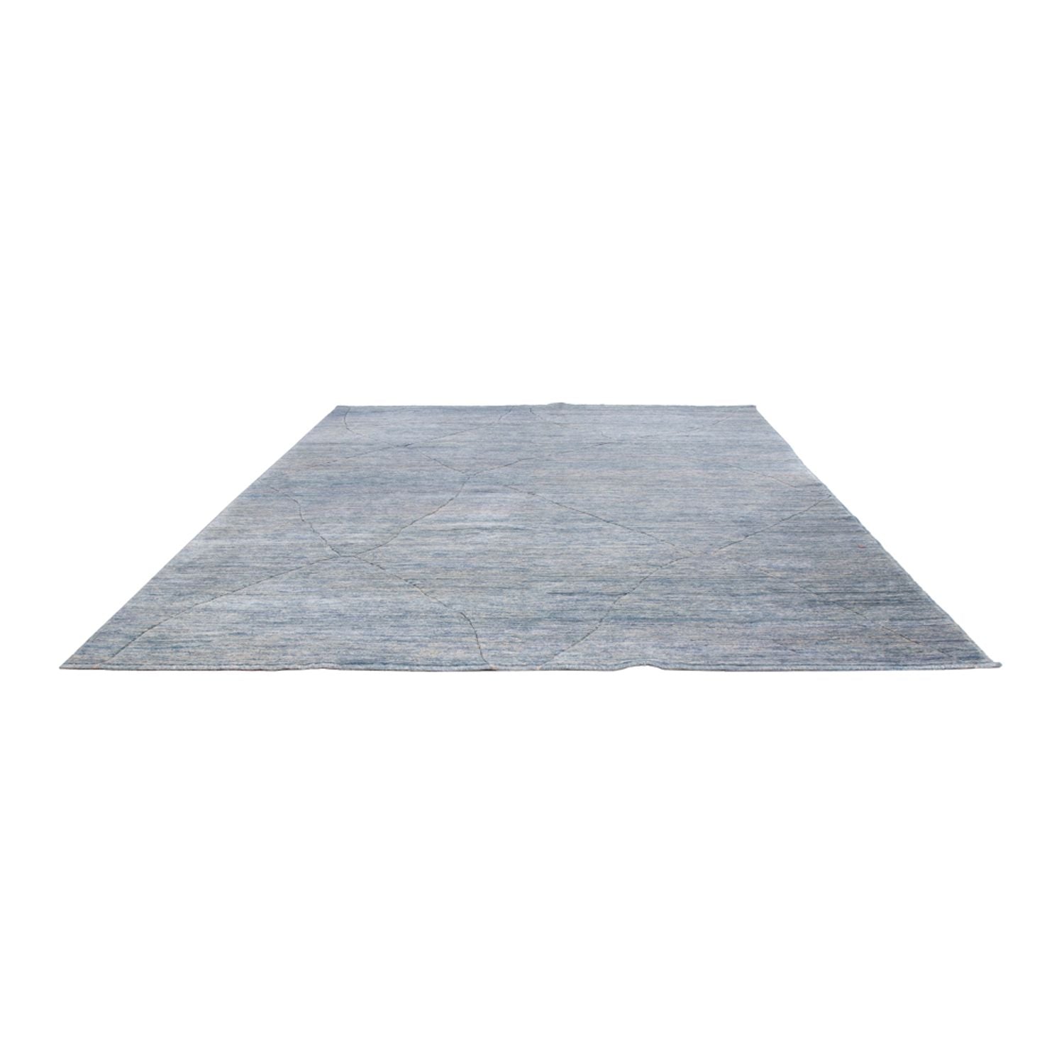 Ziegler Teppich - Modern - 360 x 274 cm - petrolblau