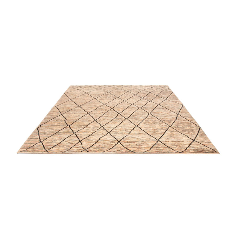 Designer Teppich - 284 x 218 cm - dunkelbeige