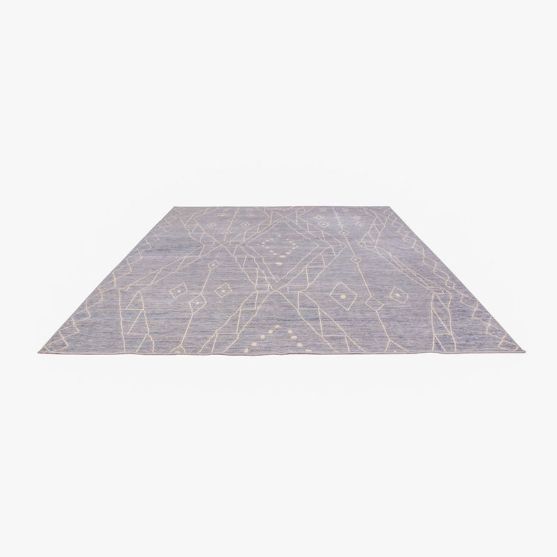 Designer Teppich - 410 x 318 cm - grau
