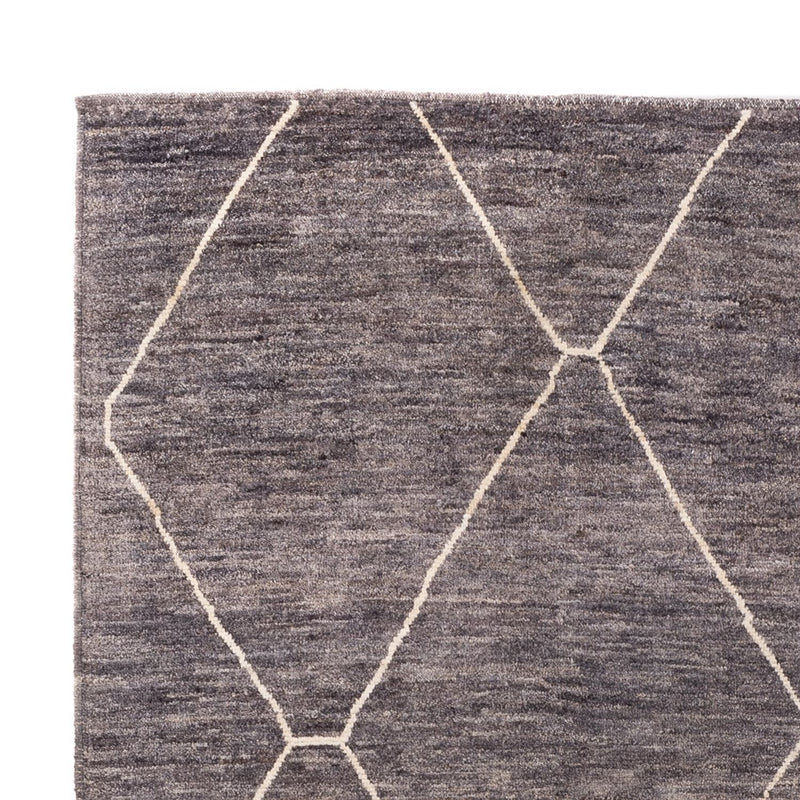 Designer Teppich - 194 x 158 cm - dunkelgrau