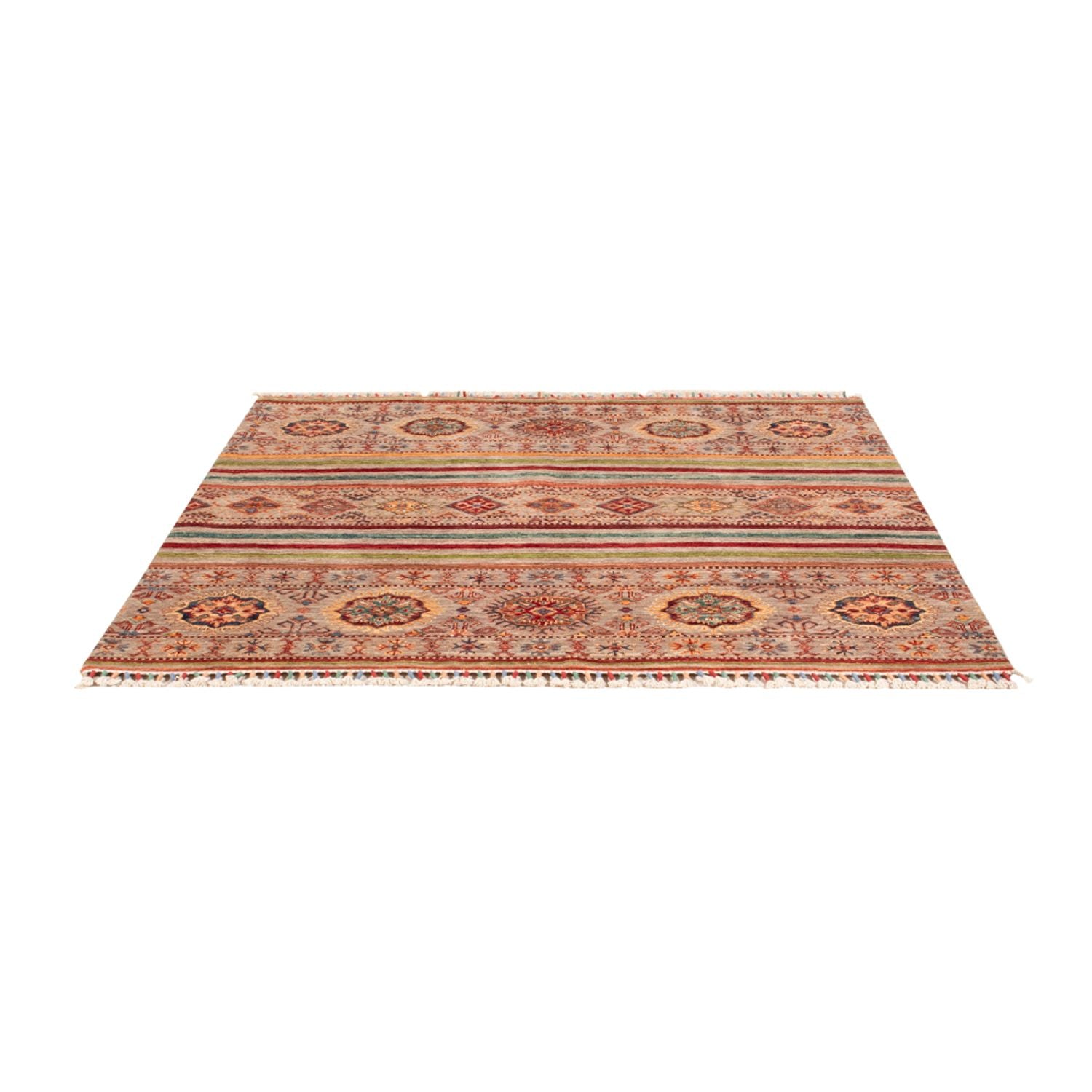 Ziegler Teppich - Shal quadratisch  - 152 x 151 cm - mehrfarbig