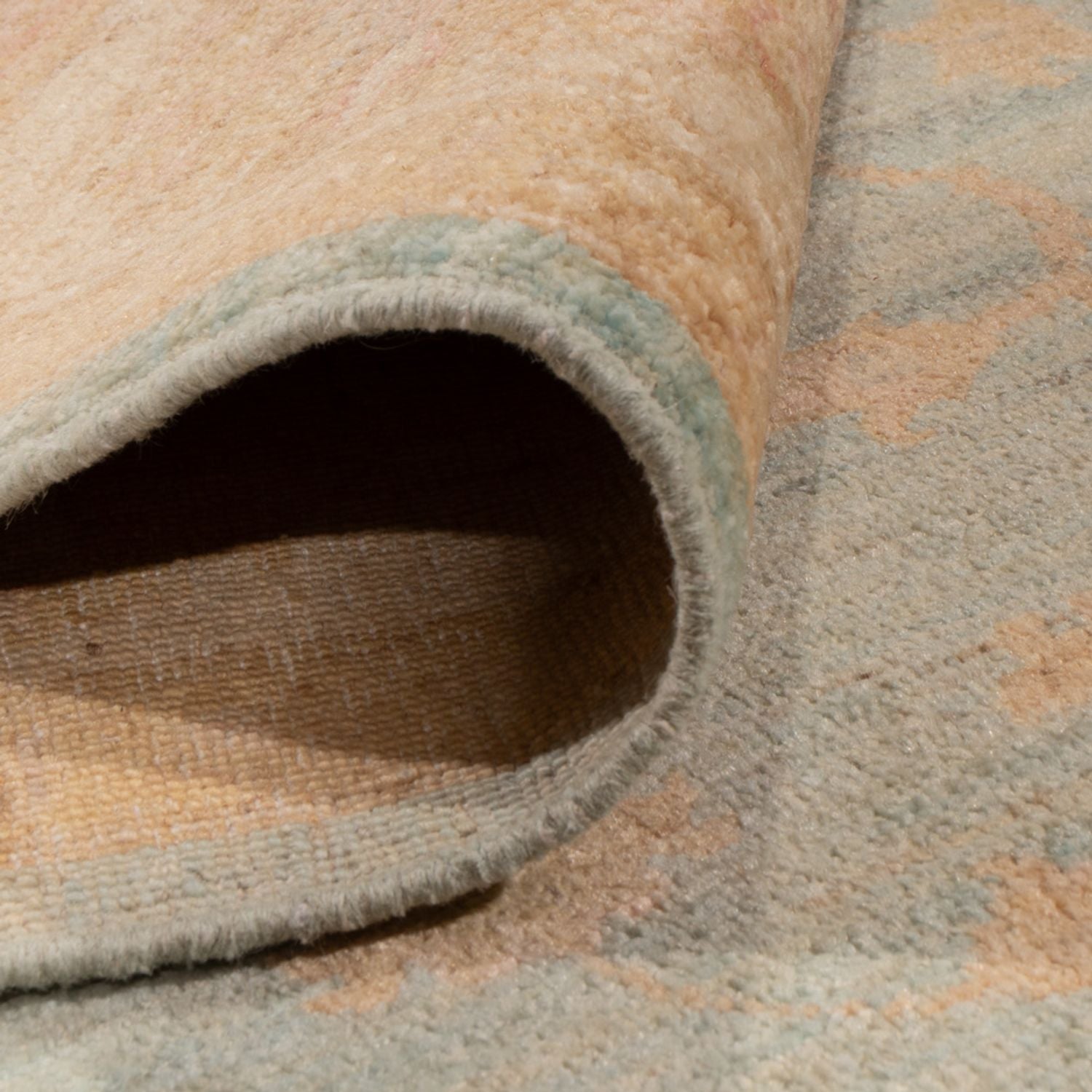 Ziegler Teppich - 298 x 209 cm - hellblau