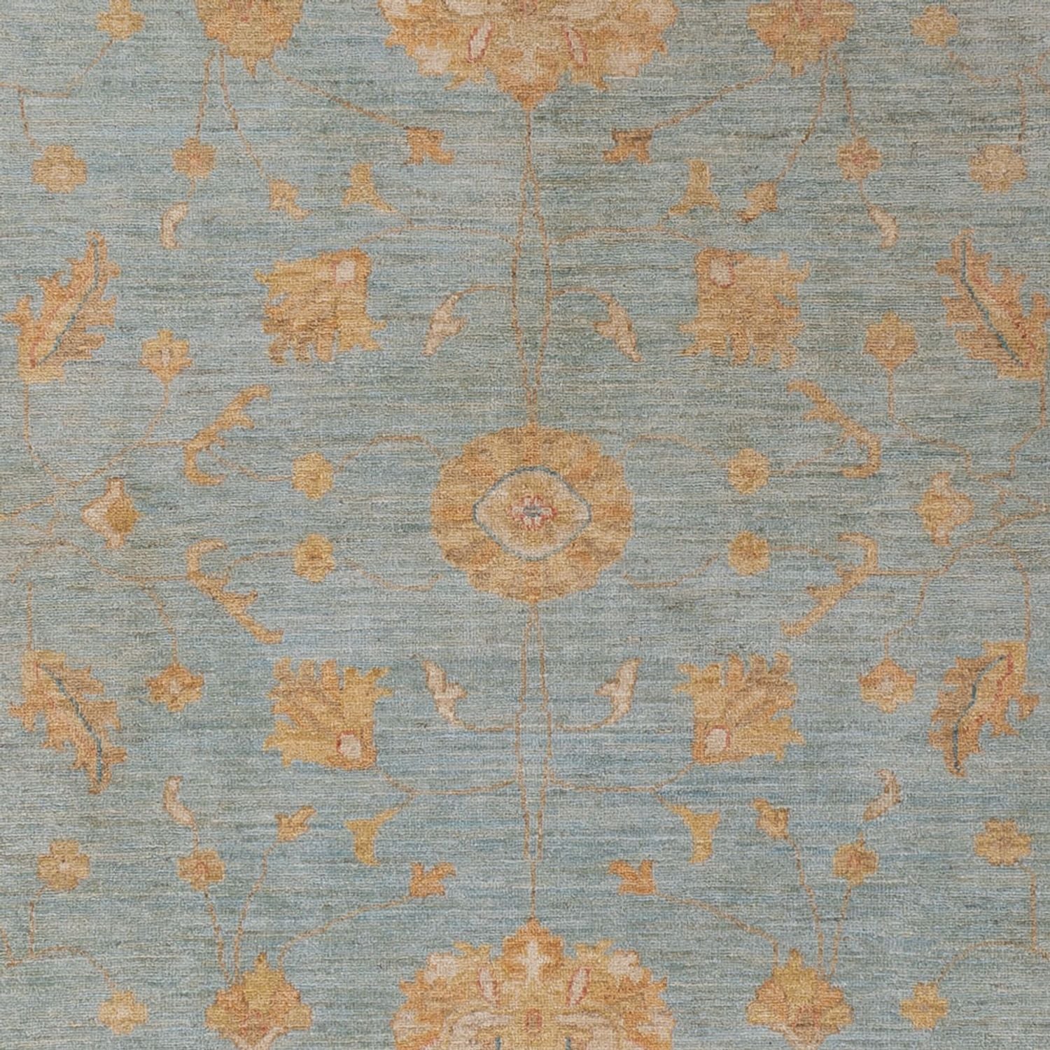 Ziegler Teppich - Modern - 297 x 206 cm - dunkelgrau