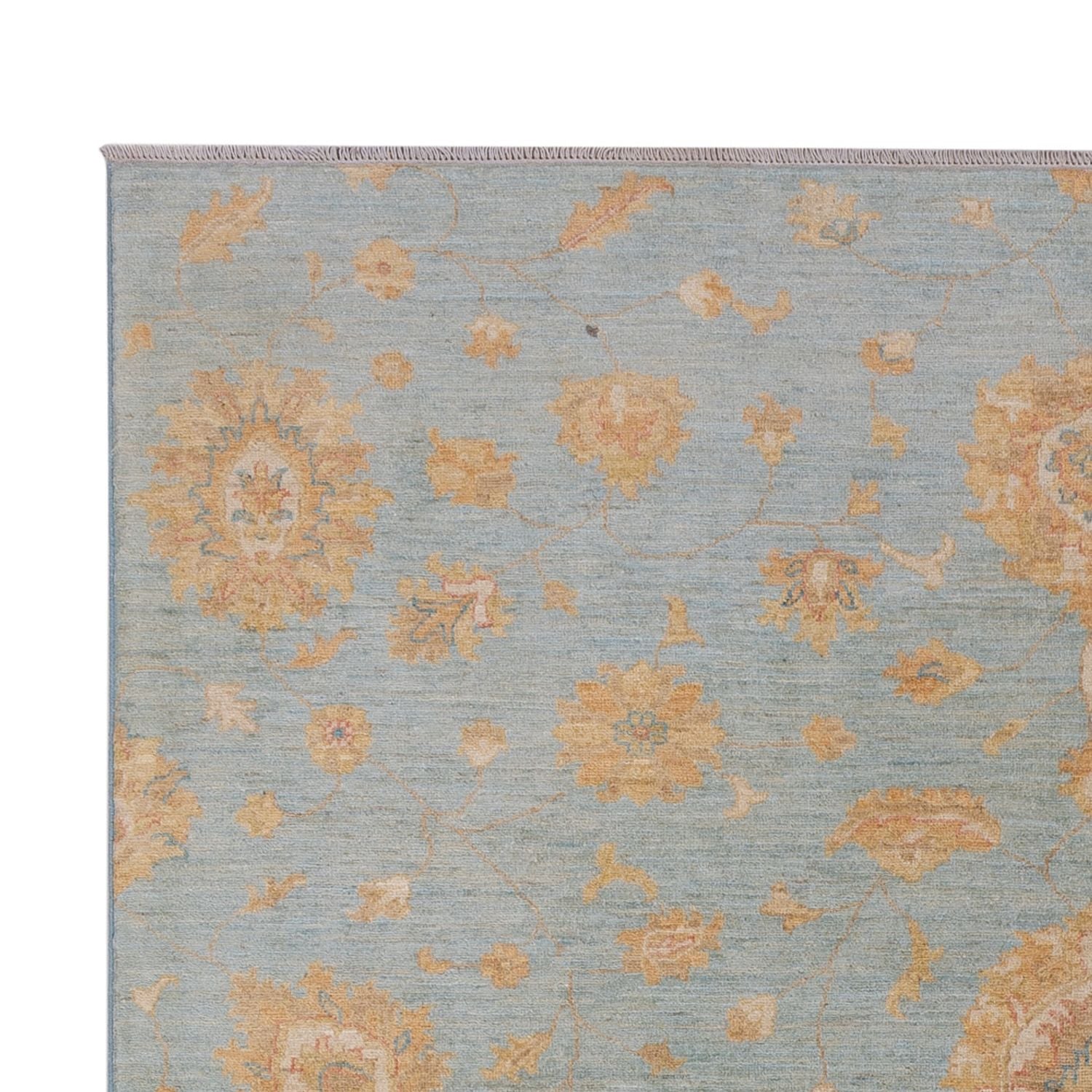 Ziegler Teppich - Modern - 297 x 206 cm - dunkelgrau