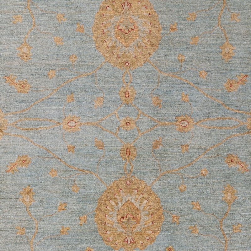 Ziegler Teppich - Modern - 298 x 208 cm - dunkelgrau