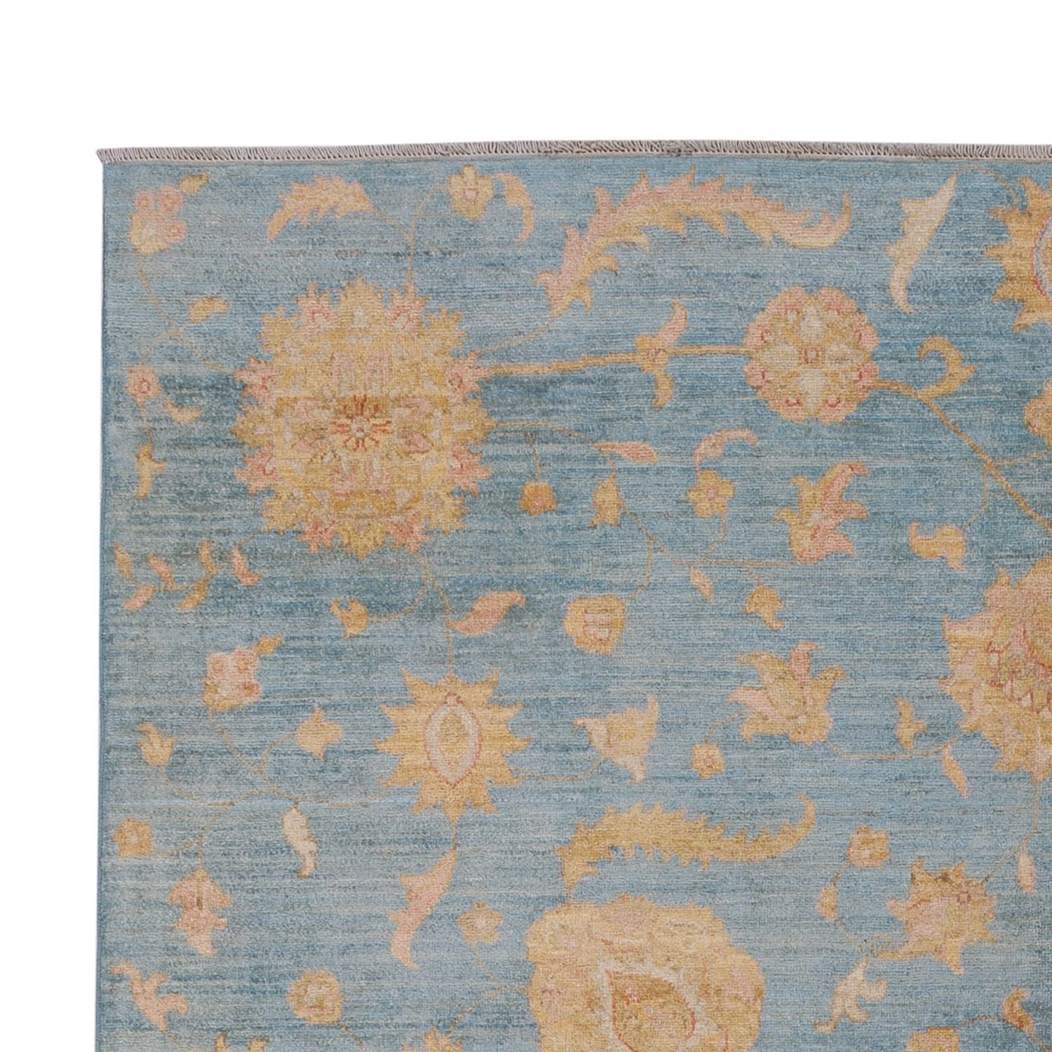 Ziegler Teppich - Modern - 300 x 207 cm - blau