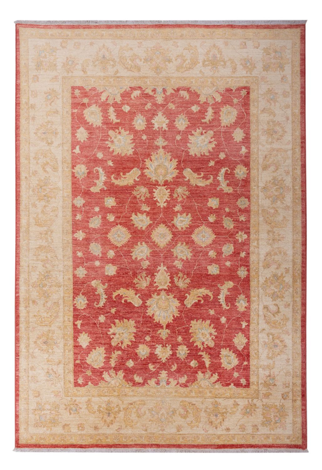 Ziegler Teppich - 303 x 210 cm - rot