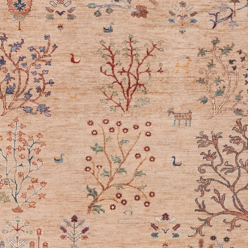 Ziegler Teppich - Ariana - 293 x 205 cm - dunkelbeige
