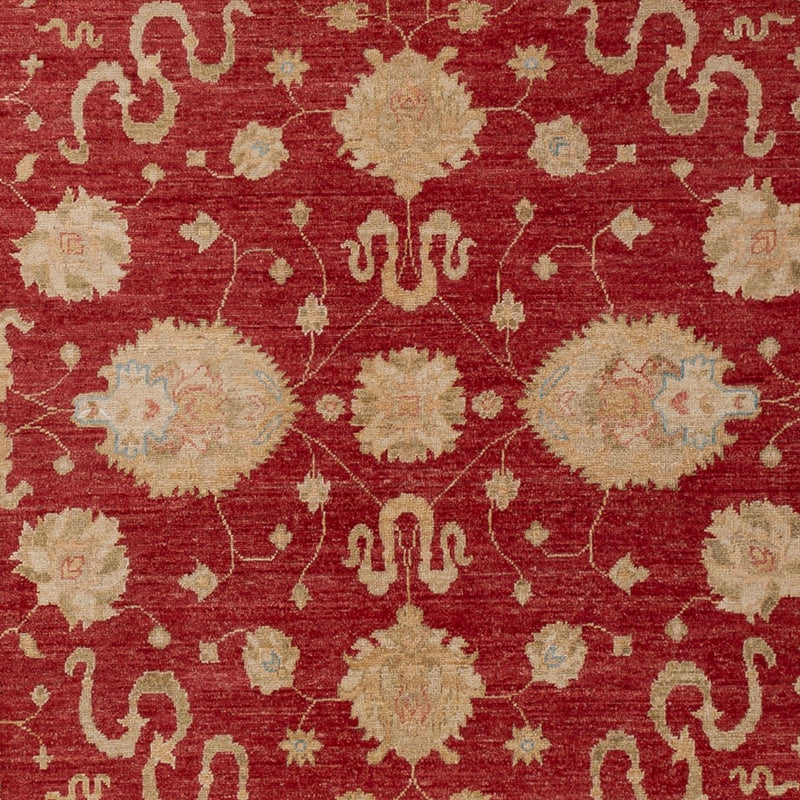 Ziegler Teppich - 297 x 203 cm - rot