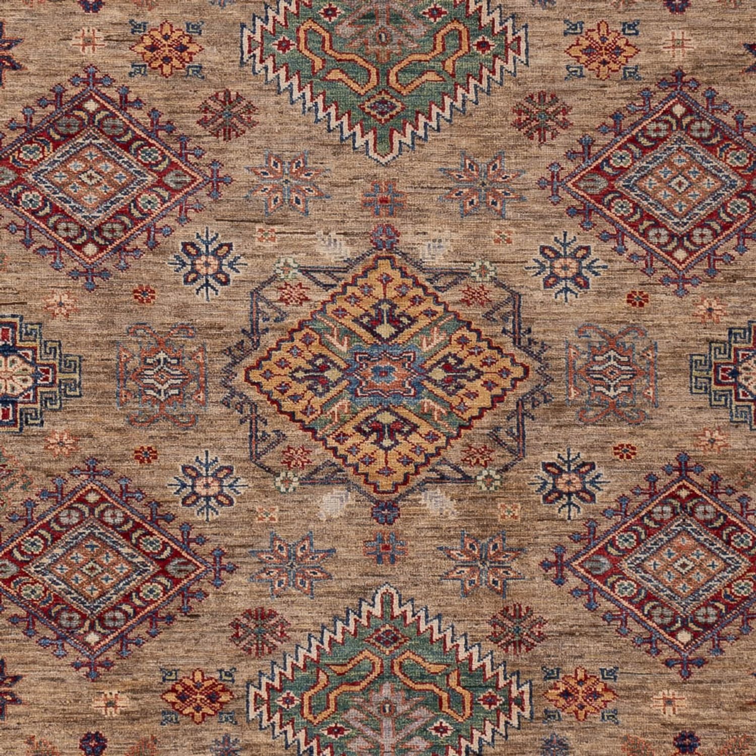 Ziegler Teppich - Kazak - 295 x 204 cm - dunkelbeige