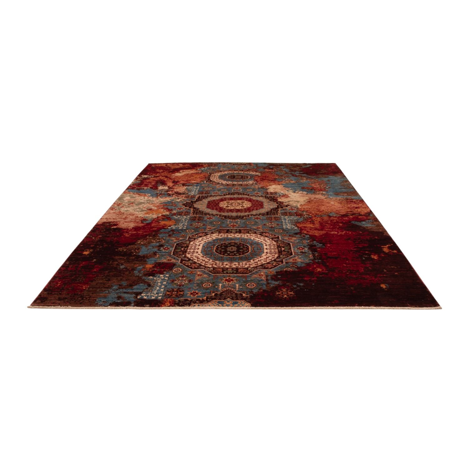 Designer Teppich - 292 x 205 cm - mehrfarbig