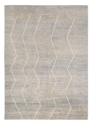 Berber Teppich - 204 x 152 cm - hellgrau