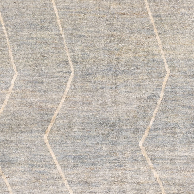 Berber Teppich - 204 x 152 cm - hellgrau